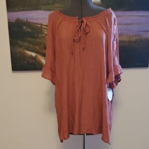 NWT Naif Terracotta Blouse